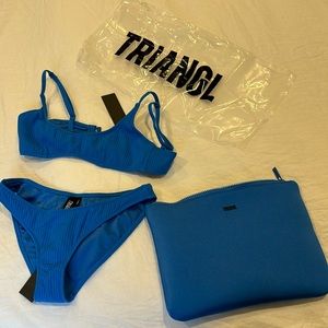 Triangl bikini - xs, new with tags